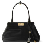 Prada Medium Leather Tote Bag 1BG569 Black